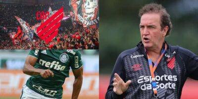 Cuca quer queridinho do Palmeiras no Athletico-PR - Monatgem Tv Foco