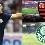 Rogério Ceni, Flamengo e Palmeiras - Montagem Tv Foco