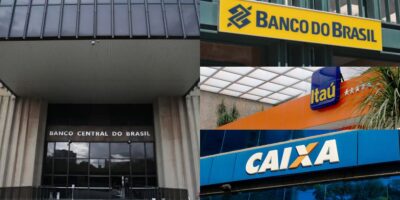 Banco Central, Banco do Brasil, Caixa e Itaú (Reprodução - Internet)