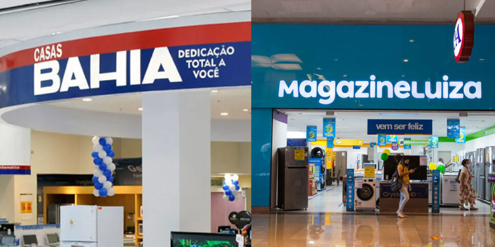 Casas Bahia e Magazine Luíza (Foto: Reprodução - Shopping Conjunto Nacional)