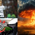 Retornor de Rpger Guedes tem três bombas no Corinthians - Montagem Tv Foco