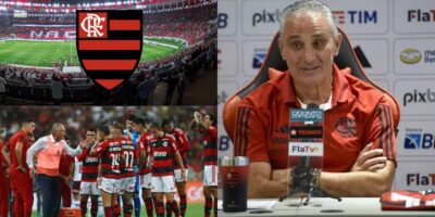 Titular absoluto de Tite pode estar perto do adeus no Flamengo - Montagem Tv Foco