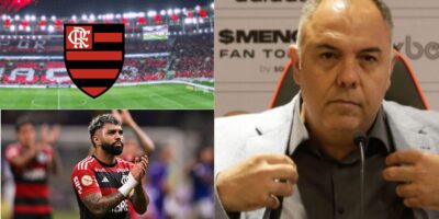 Marcos Braz não para em Gabigol e coloca mais um nome de peso para fora do Flamengo - Montagem Tv Foco