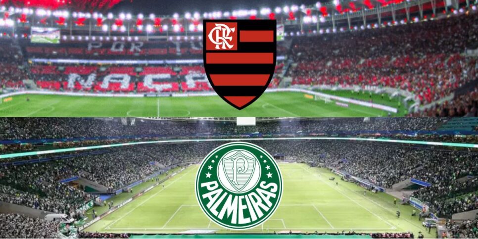 Palmeiras conta com ajuda do flamengo para fechar negócio milionário - Montagem Tv Foco