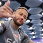 Neymar faz treinamentos físicos no Al-Hilal — Foto: Divulgação