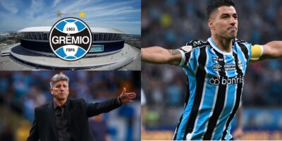 Imagem do post PIX de mais de R$32 milhões e dupla explosiva no ataque: Renato enfim supera Suárez com 2 viradas no Grêmio