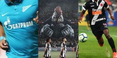 Hulk no Zenit, Atlético Mineiro e Thalles Magno no Vasco (Reprodução - Internet)