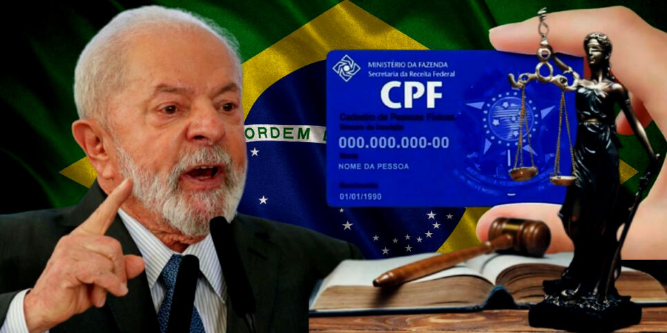 Lula coloca em vigor nova lei do CPF e com ela mais 13 documentos são afetados (Foto Reprodução/Montagem/Lennita/Tv Foco/Gov/Canva)