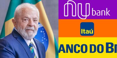 Lula, Nubank, Banco do Brasil e Itaú (Reprodução - Internet)