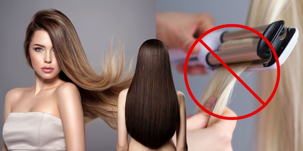 Mulheres com cabelo liso e fim da chapinha - Foto Reprodução Internet