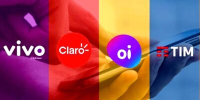 Logo da Claro, Vivo, Oi, TIM (Foto: Reprodução/Internet)