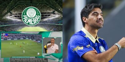 Foto | Palmeiras e Band - Palmeiras - Montagem Tv Foco