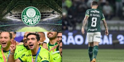 Abel Ferreira não perde tempo e quer a chegada de craque de seleção no Palmeiras para o lugar de Zé rafael - Montagem Tv Foco