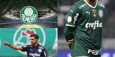 Craque do palmeiras tem adeus definido após 3 meses de sua chegada - Montagem Tv Foco