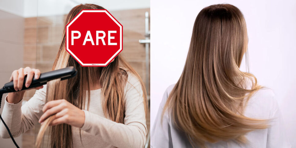 Pare de usar chapinha- Progressiva caseira para o cabelo (Foto: Reprodução, Montagem - TV Foco)