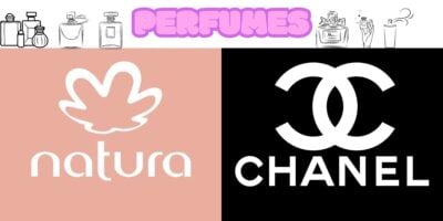 Perfumes Natura e Chanel (Reprodução - Internet)