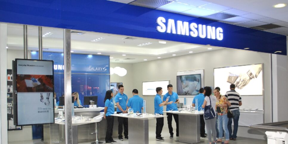 Loja da Samsung (Foto: Reprodução/ Internet)