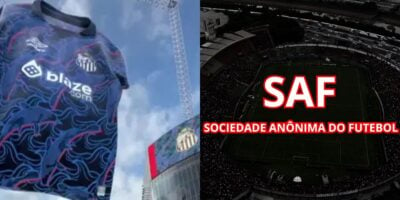 Santos e SAF (Reprodução - Internet)