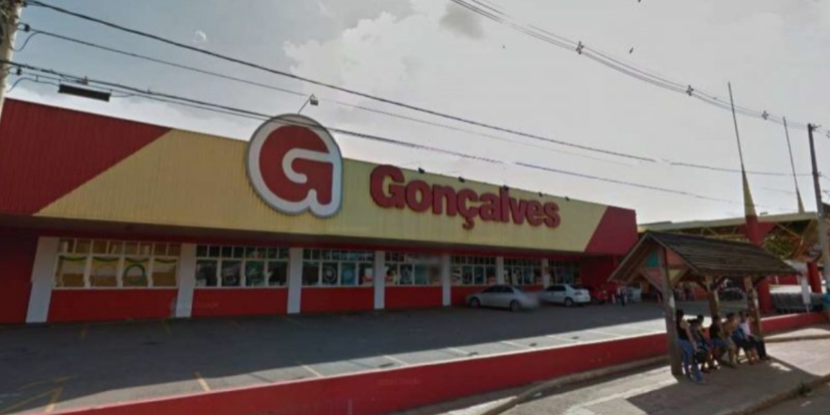 Supermercado Gonçalves era um grande rival do Atacadão que teve fim decretado (Foto: Reprodução/ Internet)