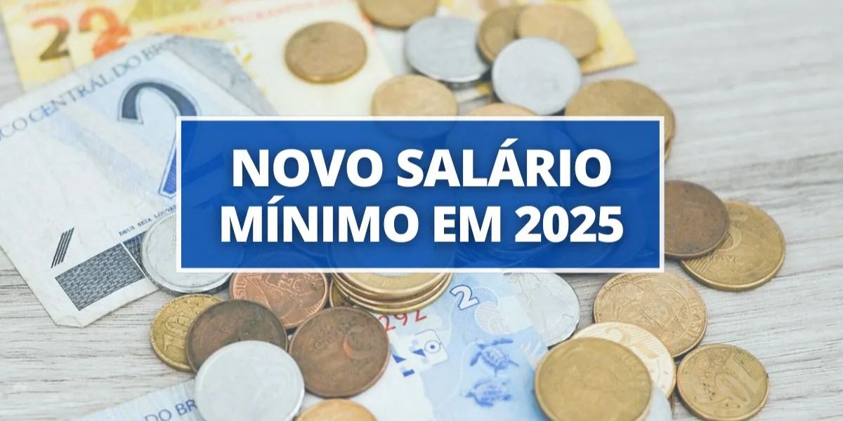 Novo salário mínimo para 2025 deve ficar R$1.502 (Reprodução: Internet)