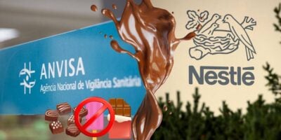 Anvisa e fachada da Nestlé (Foto: Reprodução / Canva / Montagem TV Foco)