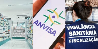 A interdição da Anvisa contra farmácias (Foto: Divulgação)