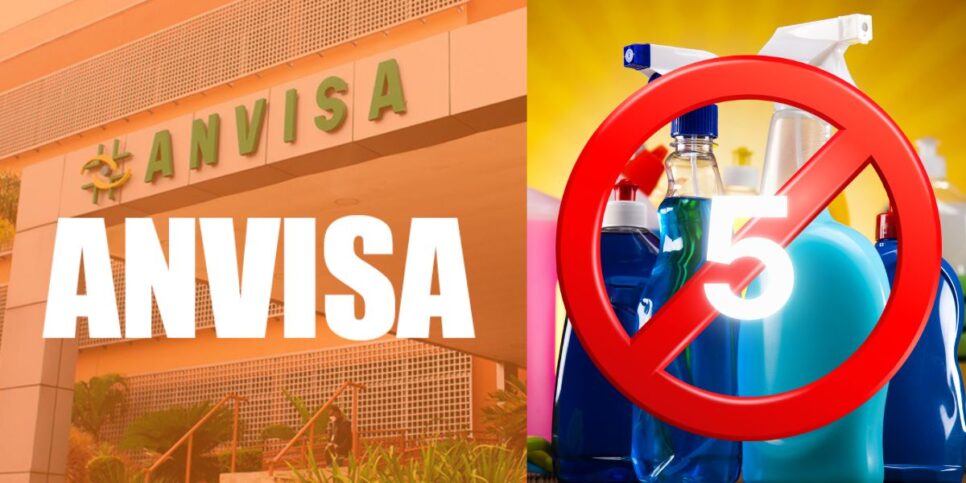 Anvisa e produtos de limpeza (Foto: Reprodução / Canva)