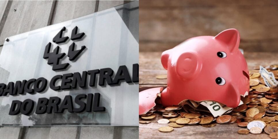 Banco Central emite comunicado ALARMANTE com 2 viradas na poupança - Foto: Montagem