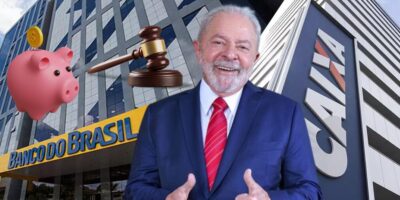 Poupança, Banco do Brasil, Lula e Caixa (Foto: Reprodução / Gov / Canva / Montagem TV Foco)