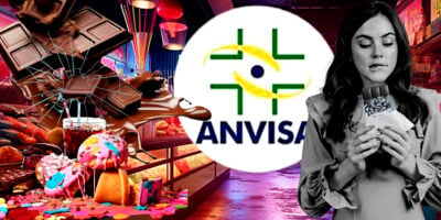 ANVISA determinou a proibição de marcas famosas de doces após risco (Foto Reprodução/Montagem/Lennita/Tv Foco/ANVISA/Canva)