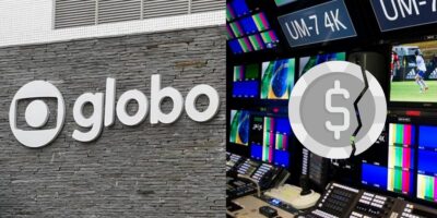 Fachada da Globo e emisorra de TV (Foto: Reprodução / Globo / Canva)