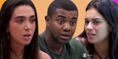 Giovanna, Davi e Alane estão no paredão do BBB24 (Foto: Reprodução / Globo / Montagem TV Foco)