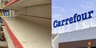 Rede rival do Carrefour teve fim trágico após acumular divida multimilionária (Foto: Montagem TV Foco)