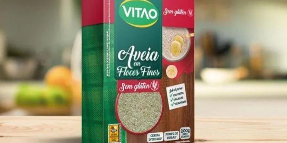 Aveia Vitão (Foto Reprodução/Vitão Alimentos)