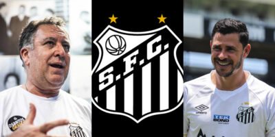 Imagem do post Retorno TRIUNFAL e nova dupla de Giuliano: Teixeira crava 2 vitórias pra Carille salvar o Santos da série B