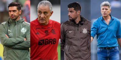 Técnicos desbancam craques do brasileirão e ganham esta FORTUNA - (Foto: Reprodução / Internet)