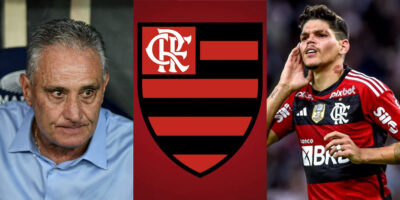 Tite ganha dupla de Ayrton Lucas no Flamengo (Foto: Divulgação)