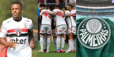 São Paulo se arma com maior joia de Casares pro terror do Palmeiras - Foto: Montagem