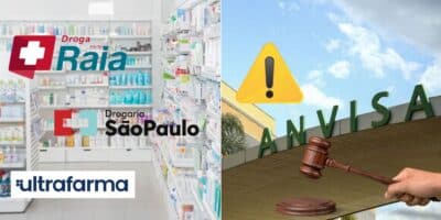 ANVISA proíbe produto popular e arranca de farmácias por risco (Reprodução/Montagem/Canva/O Globo)