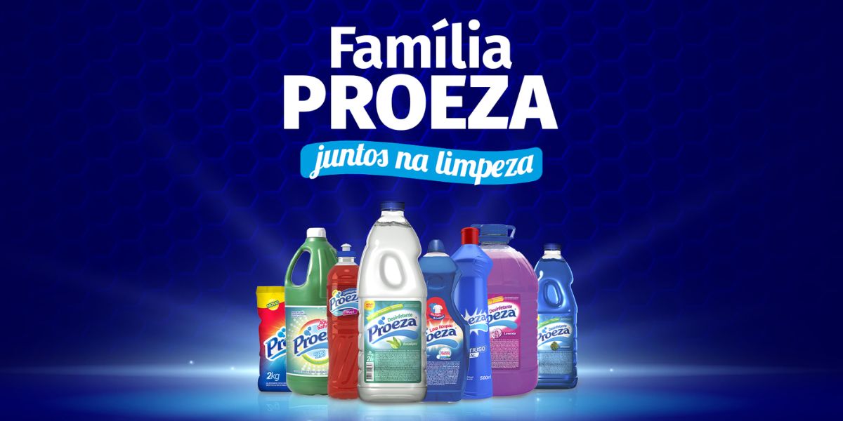 Produtos da marca Proeza (Reprodução/Internet)