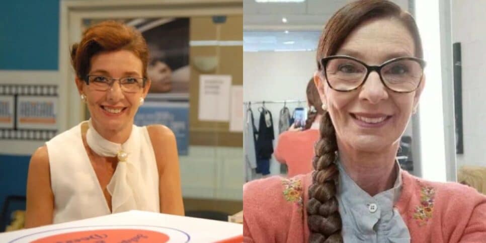 Márcia Manfredini, antes e depois (Reprodução/O Fuxico)