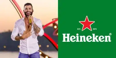 Gusttavo Lima é dono de bebida famosa no BR, rival da Heineken (Reprodução/Montagem/Metrópoles/Canva)