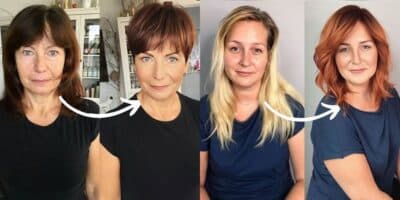 Cortes de cabelo para rejuvenescer 30 anos de mulheres 50+ (Reprodução/Montagem/Pinterest)