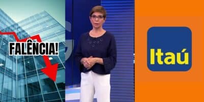 A falência de gigante, rival do Itaú, confirmada por Lo Prete no JG (Reprodução/Canva/globo)