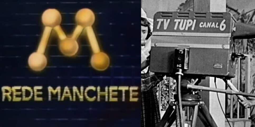 TV Manchete e TV Tupi (Reprodução/Internet)