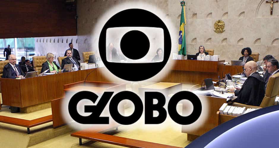 STF toma decisão favorável a rede Globo (Foto Reprodução/Montagem/Jornal da Cidade)