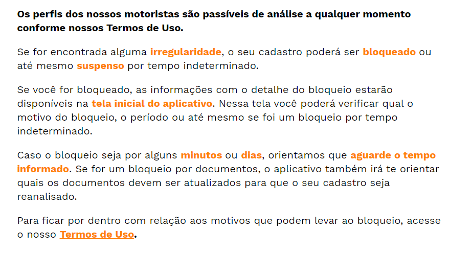 Comunicado da 99 - Foto: Internet