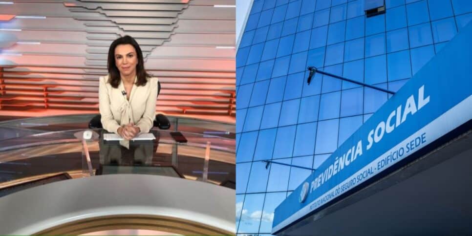 Ana Paula Araújo fala sobre o INSS (Reprodução: Montagem TV Foco)