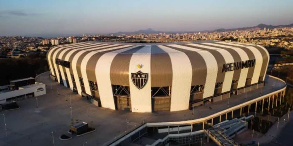 Arena MRV, a nova casa do Atlético-MG (Foto: Reprodução / Pedro Souza / Atlético)