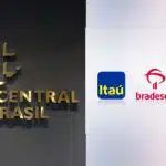 Banco Central do Brasil - Caixa, Itaú e Bradesco (Foto: Reprodução, Montagem - TV Foco)